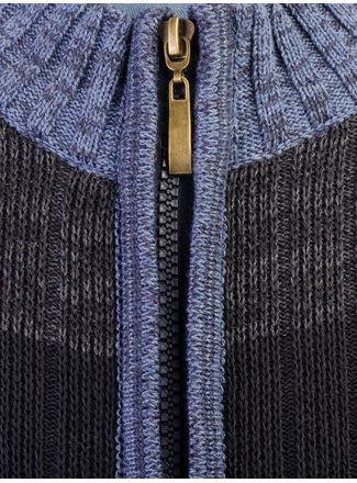 Sweater--Cardigan-Color-Azul-Marca-Aldo-Conti-Jr
